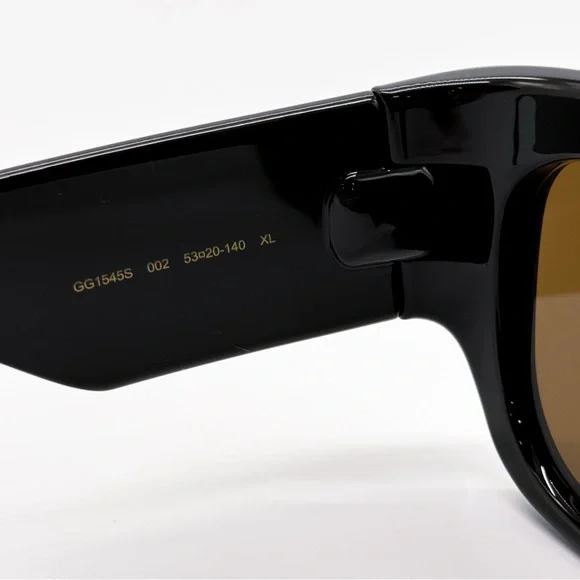 NEW GUCCI GG1545S 002 OVERSIZED BROWN WOMEN SUNGLASSES GUCCI - Picture 7 of 9